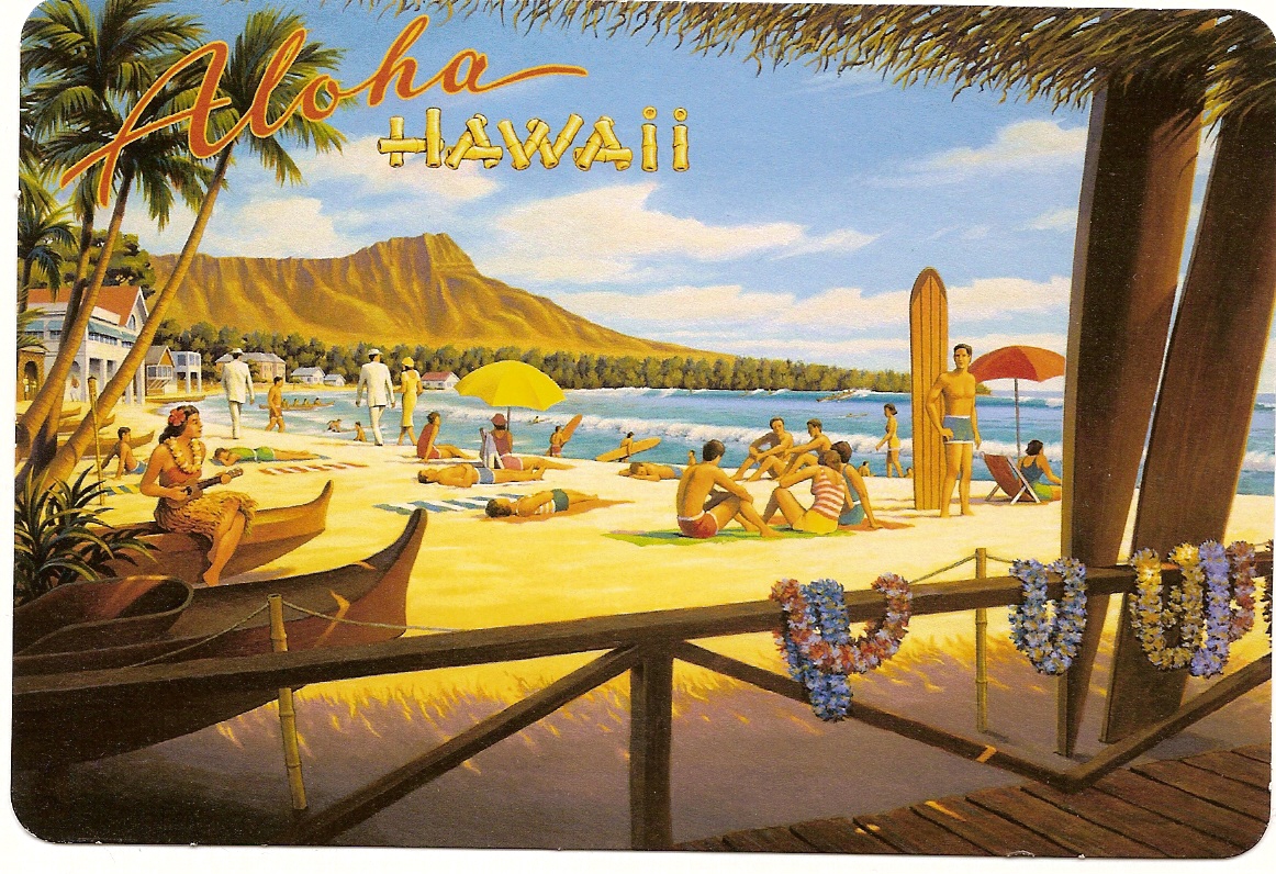 Vintage Hawaii Travel Poster 29